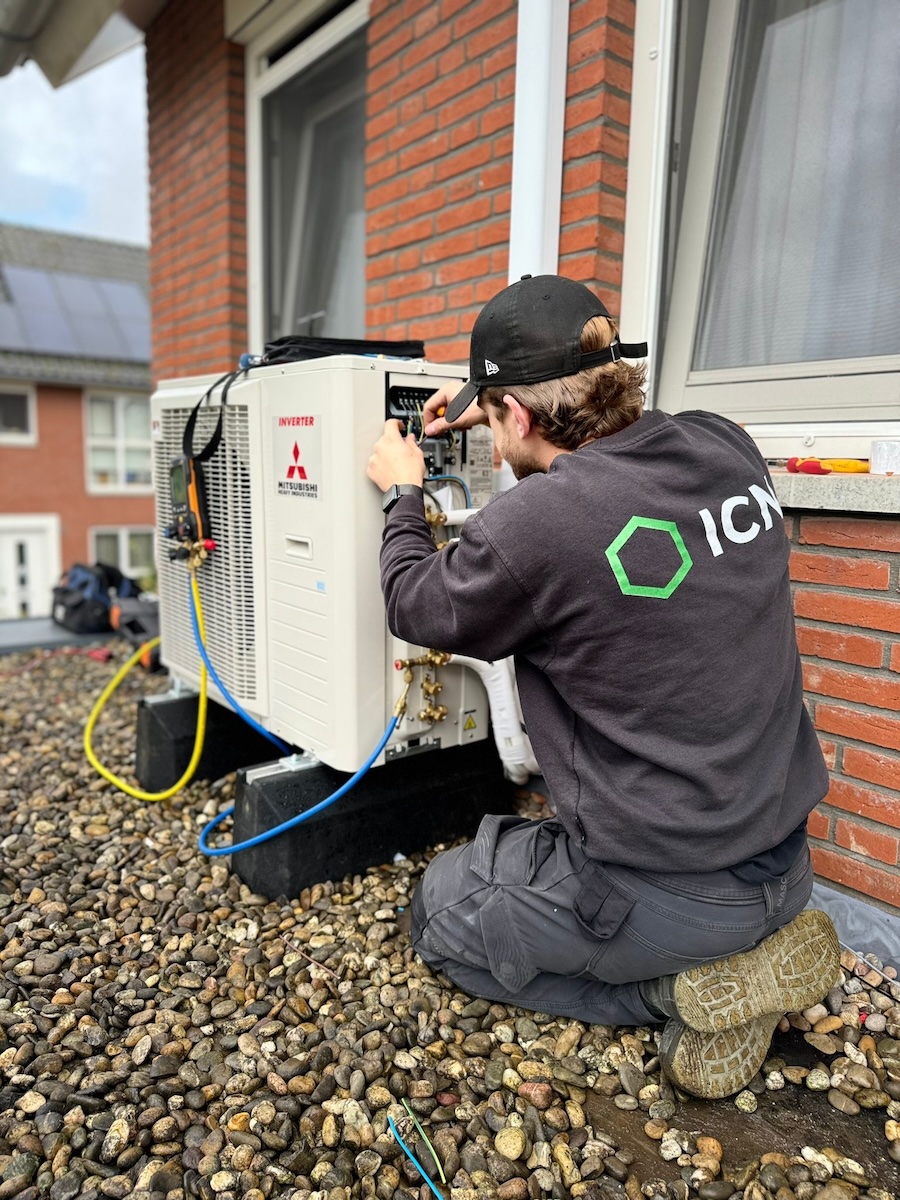 ICN plaatst triple-split airco