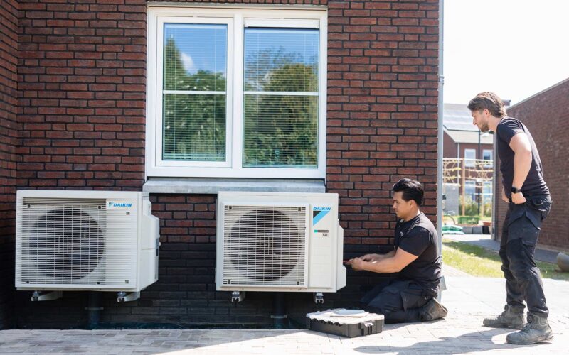 Warmtepomp of airco
