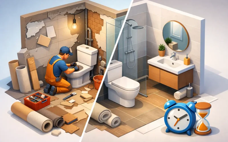 Toiletrenovatie in 1 dag: kan dat echt?