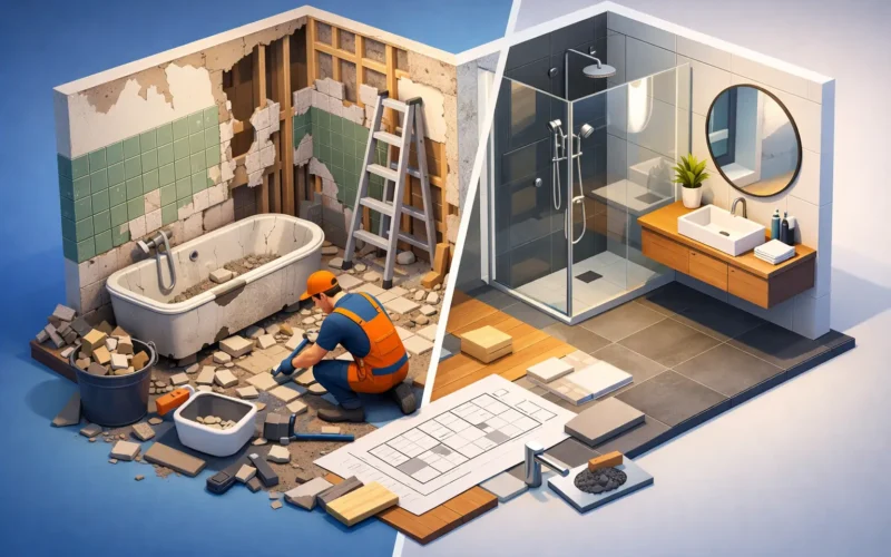 Badkamer renovatie voorbeeldproject uitgelegd