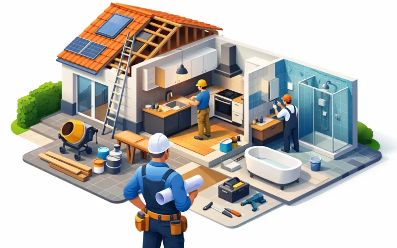 Huis renoveren zonder meerdere aannemers