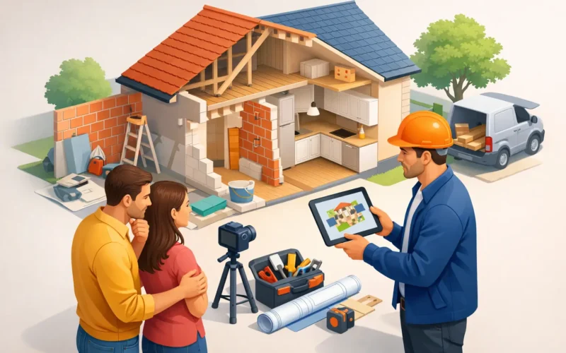 Opname aan huis renovatie: zo werkt het