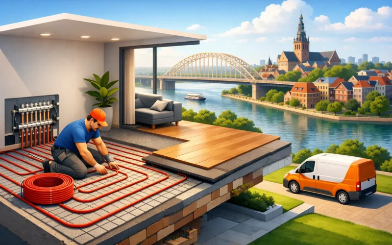 Vloerverwarming laten plaatsen in Nijmegen