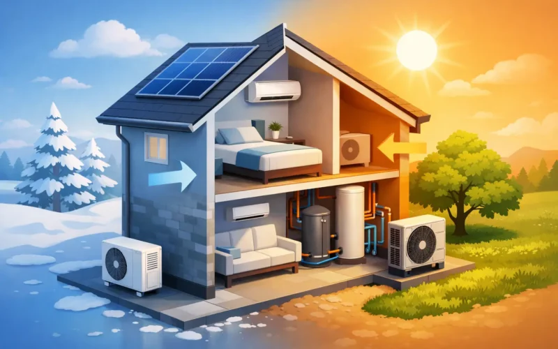 Warmtepomp airco combinatie huis: slim of niet?