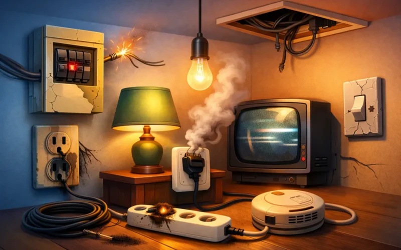 6 signalen van verouderde elektra in huis