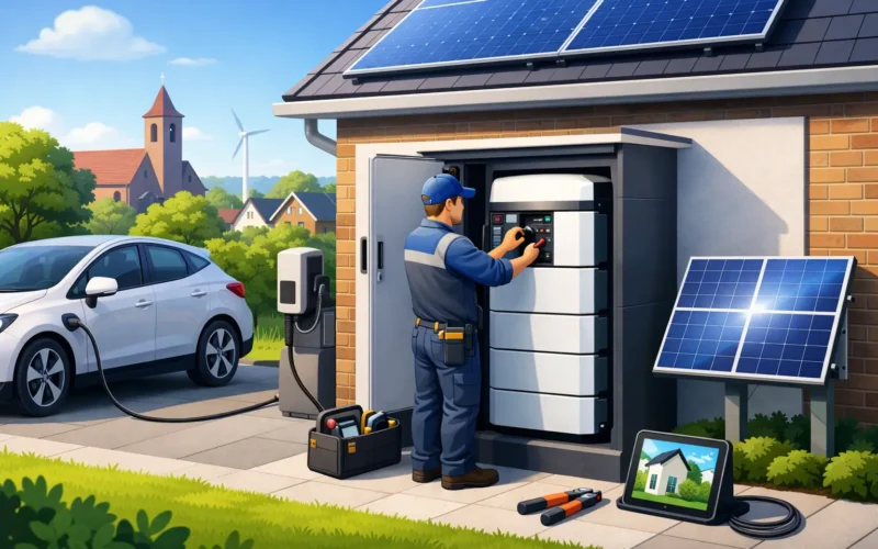 De juiste thuisbatterij-installateur in Velp