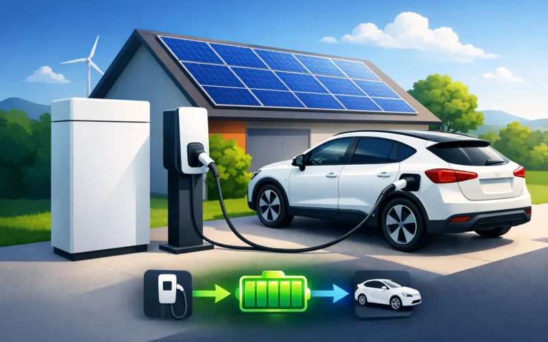 Thuisbatterij laadpaal combinatie uitgelegd