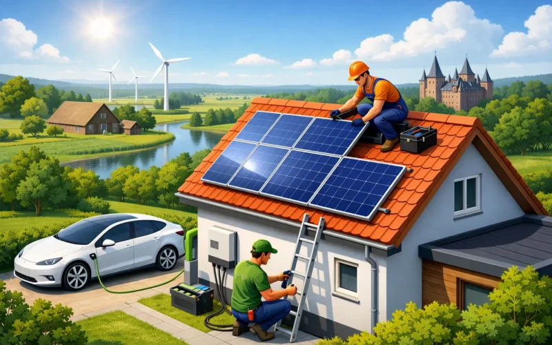 Zonnepanelen installatie in Gelderland regelen