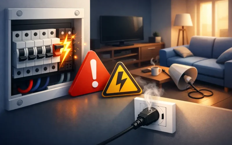 Waarom slaat groepenkast steeds uit in huis?
