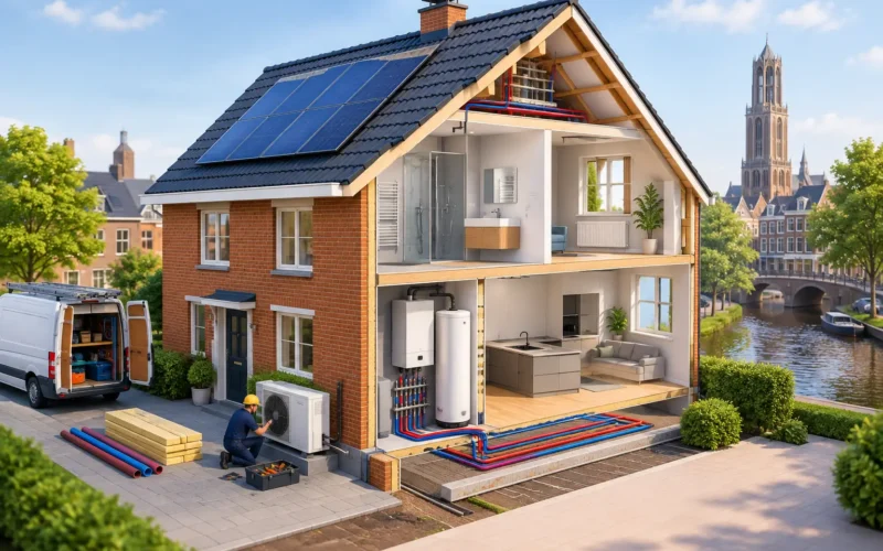 Woningrenovatie met installaties Utrecht